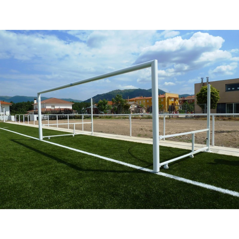 Juego Porterías Fútbol 11 ABATIBLES - Aluminio Oval