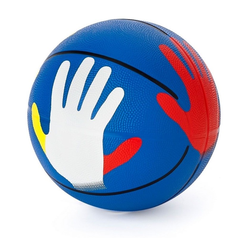 Balón Baloncesto Posición Manos