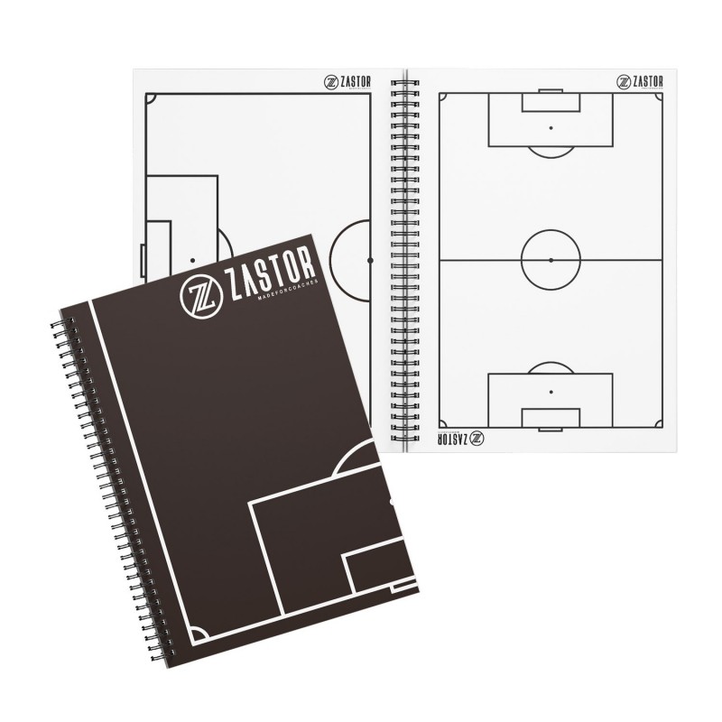 Cuaderno Tácticas Fútbol Zastor Memo