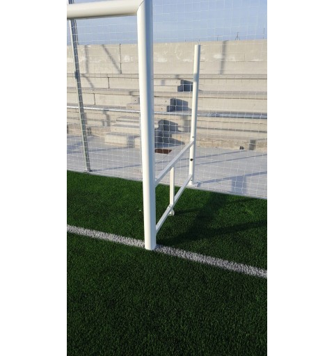 Portería Futbol 7 Abatible Aluminio Oval