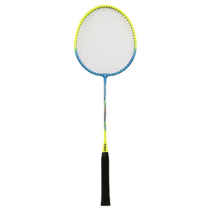 raqueta badminton amarillo