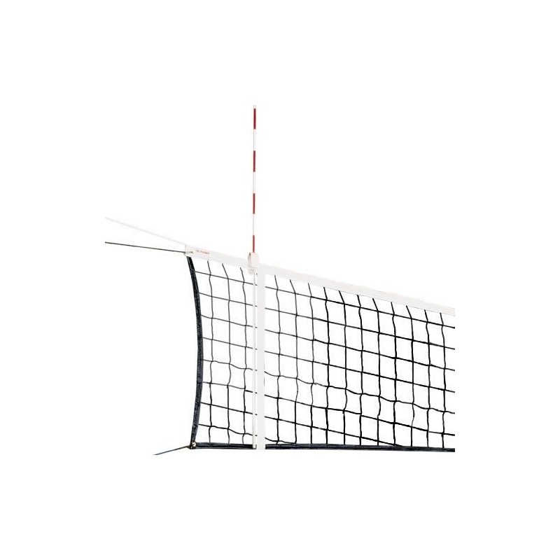 detalle red voleibol con antena