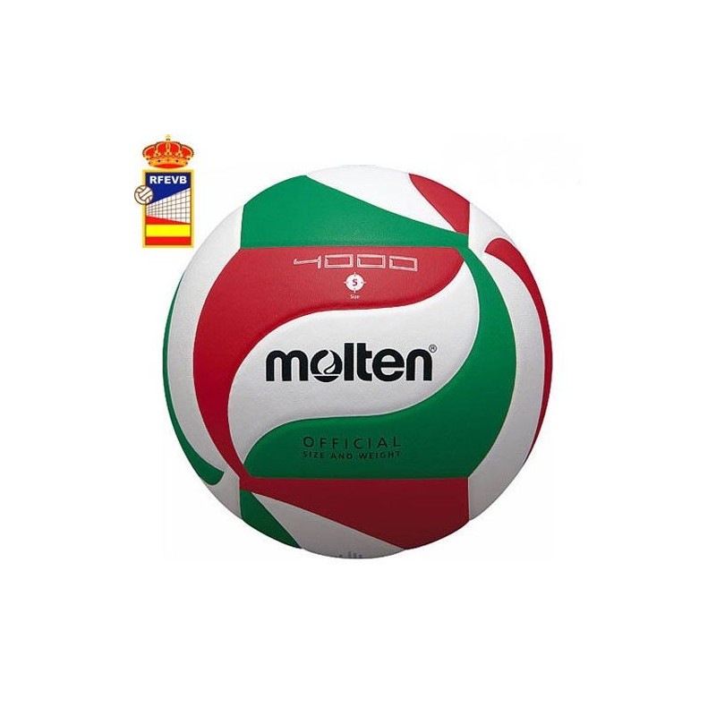 Balón Voleibol Molten V5M4000 Oficial FIVB y RFEVB