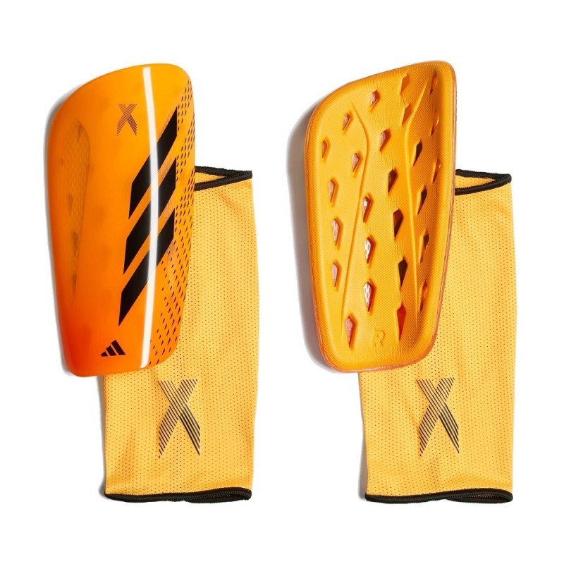 Espinilleras Adidas X SG League Naranja/Negro