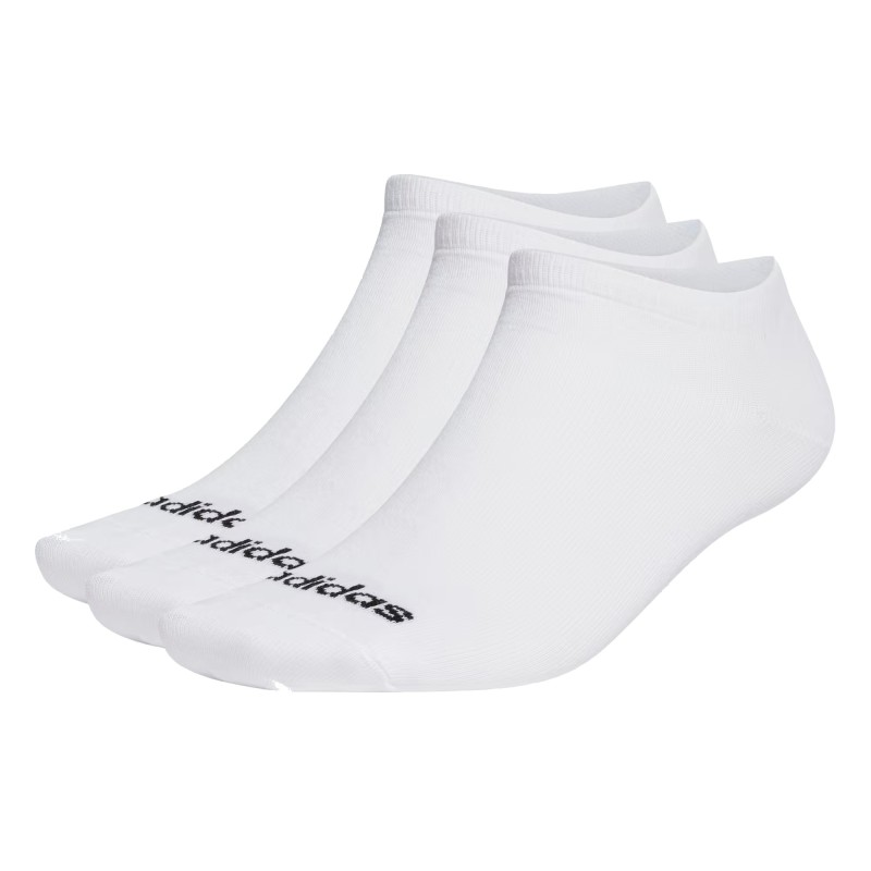 Calcetines Adidas Thin Linear Low 3P Blancos