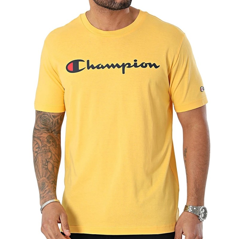 Camiseta amarilla Champion